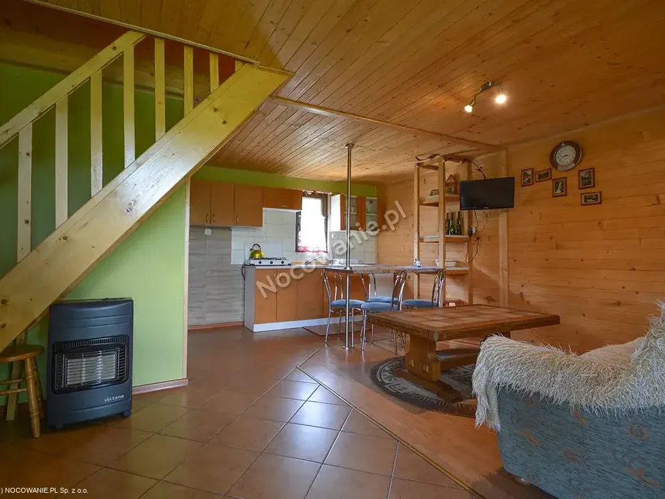 Wnętrze domek Pod Monastyrem  – Bieszczady