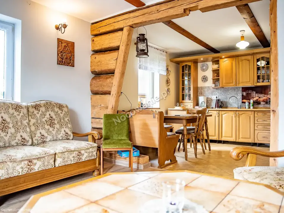 Wnętrze domek Pod Monastyrem  – Bieszczady