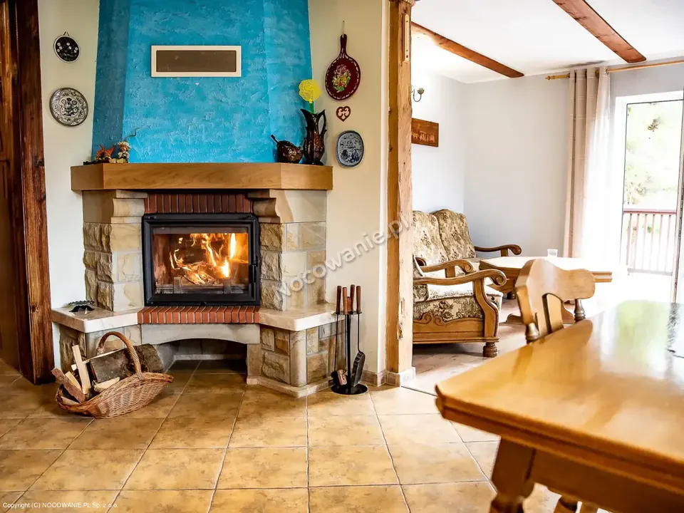 Wnętrze domek Pod Monastyrem  – Bieszczady